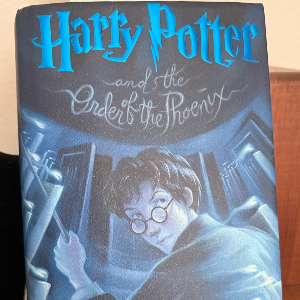 Harry Potter and the Order of the Phoenix Book - Blue Cover Gently used